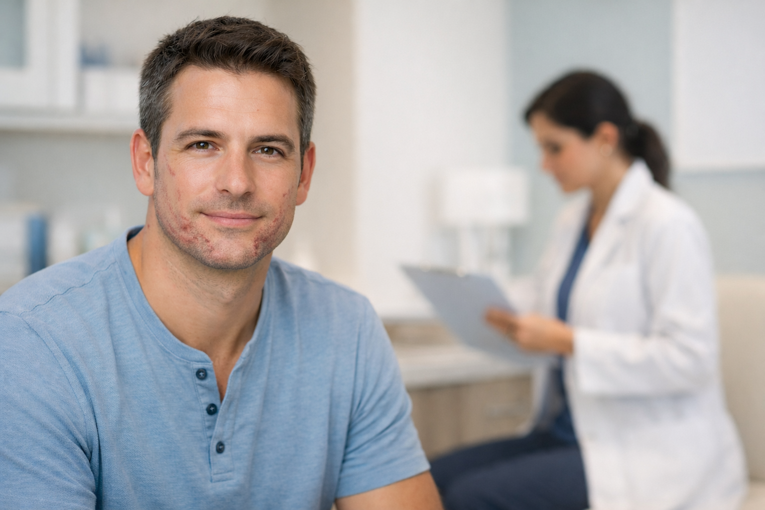 Case Report: Successful Acne Control With Low-Dose Isotretinoin in an Adult Male