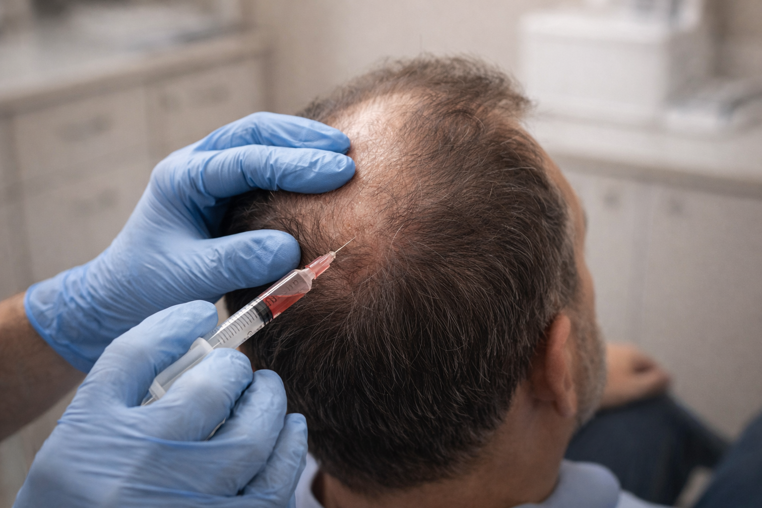 Case Report: Long-Standing Male Pattern Hair Loss Treated With PRP, Finasteride, and Oral Minoxidil