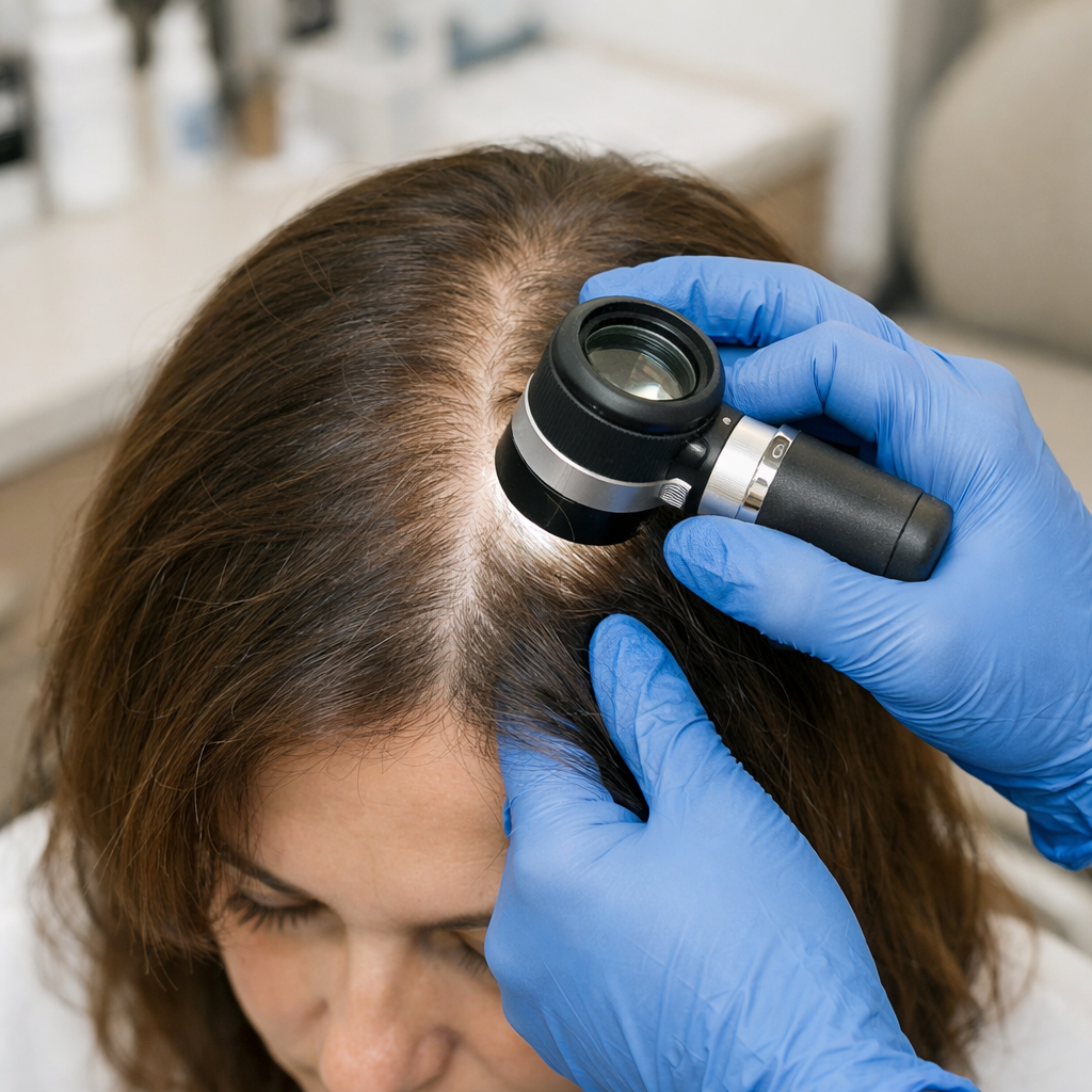 Androgenetic Alopecia in a 46-Year-Old Female: A Case Report from Katy &amp; Houston, Texas
