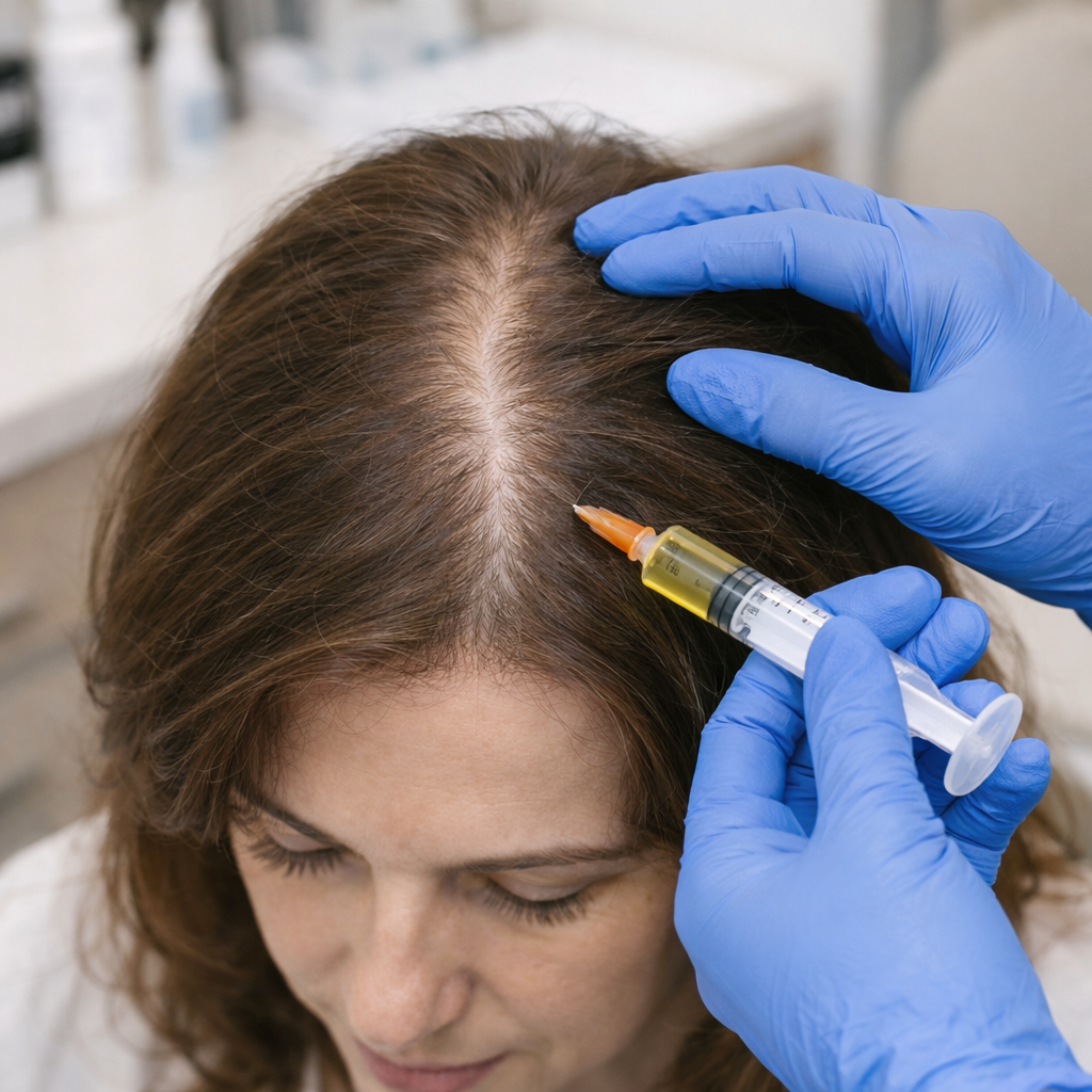 PRP Treatment for Female Androgenetic Alopecia: A Follow-Up Case from Katy &amp; Houston, Texas