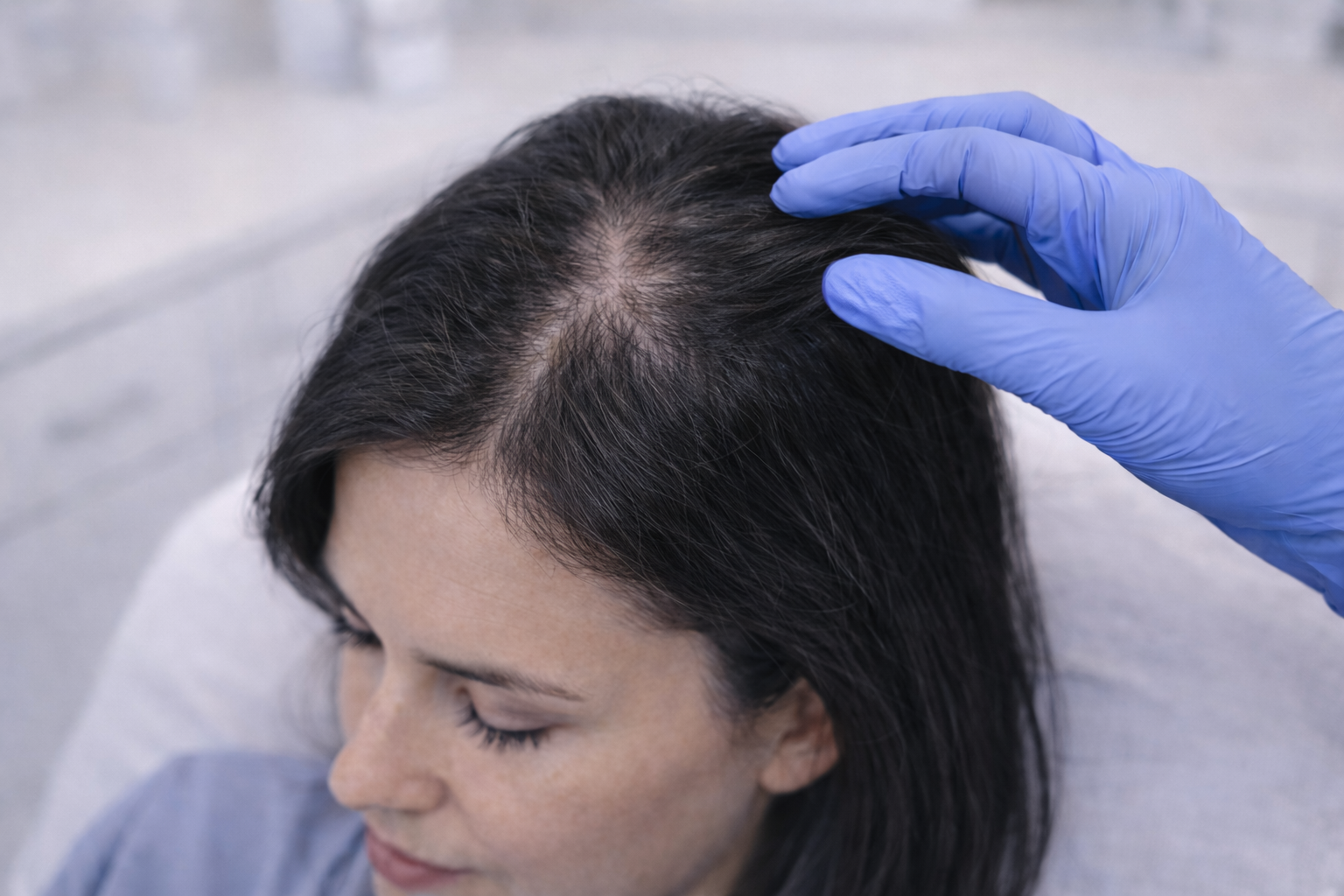 Telogen Effluvium From Stress: Sudden Hair Shedding in a 33-Year-Old Woman