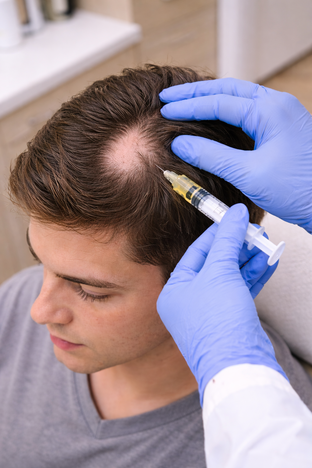 Sudden Patchy Hair Loss in a Young Man: Alopecia Areata Case Report from Katy &amp; Houston, Texas