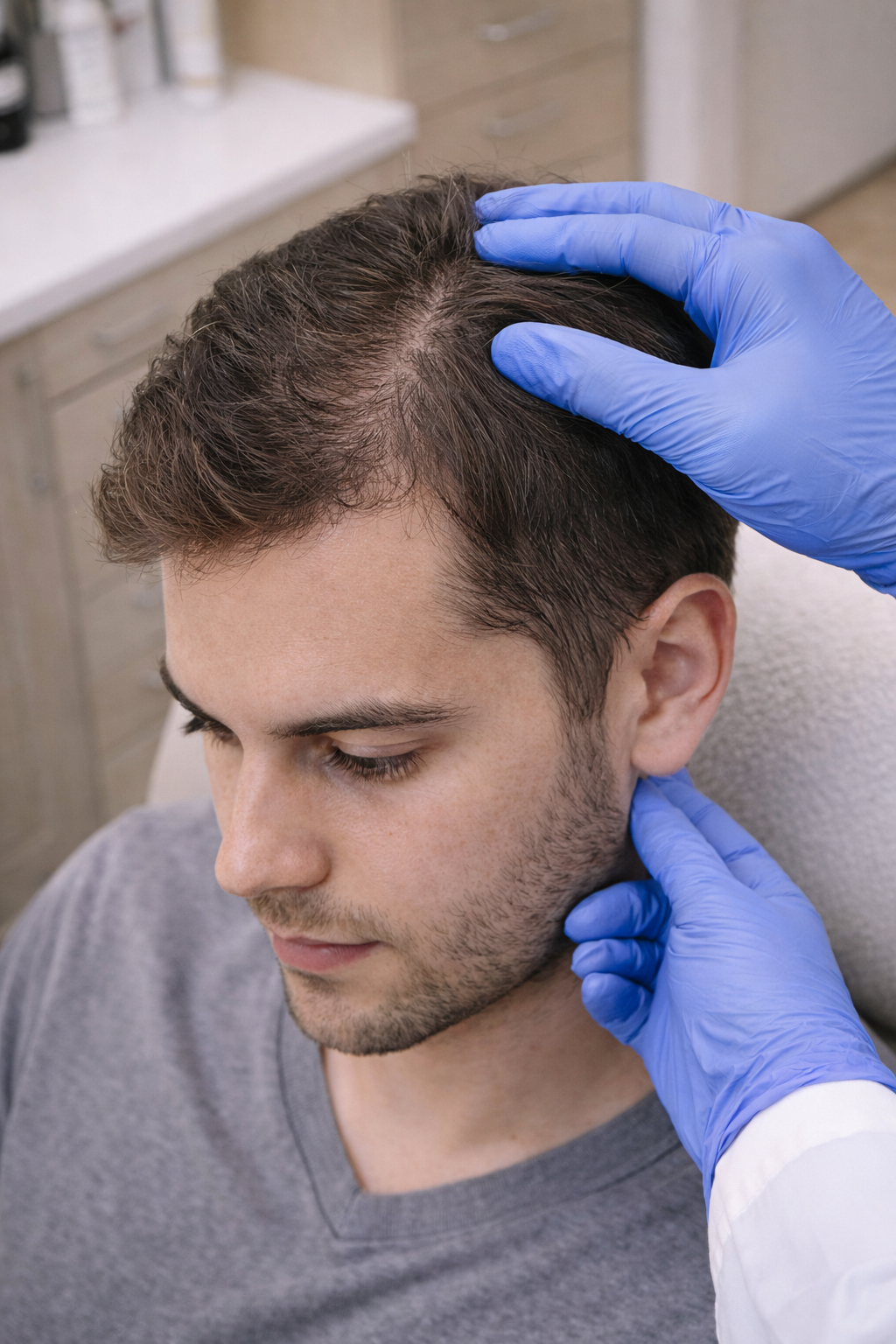 Androgenetic Alopecia Affecting the Scalp and Beard in a 28-Year-Old Man: A Case Report from Katy &amp; Houston, Texas