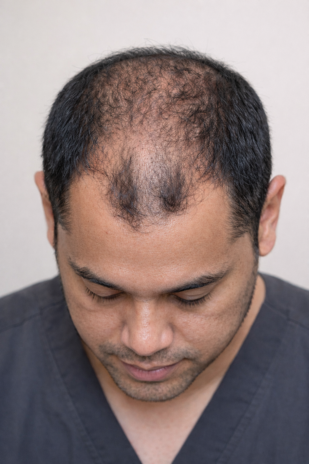 Androgenetic Alopecia in a 44-Year-Old Male: Medical Hair Loss Treatment in Katy and Houston, Texas