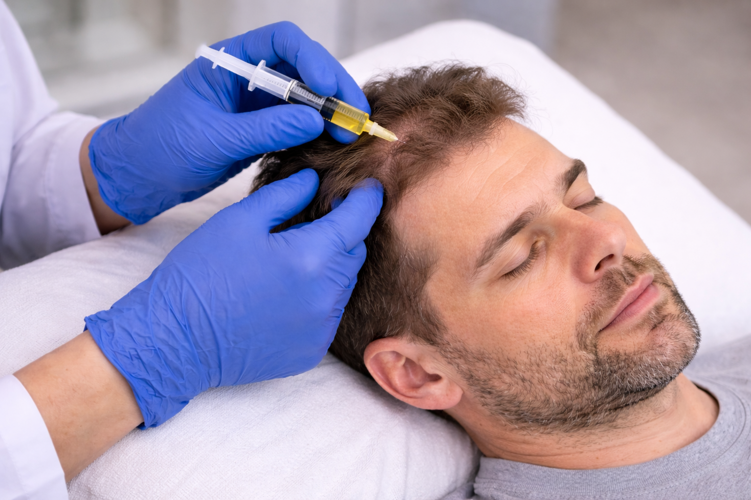 “Why Am I Still Losing Hair in My 40s Even on Treatment… Should I Try PRP?”