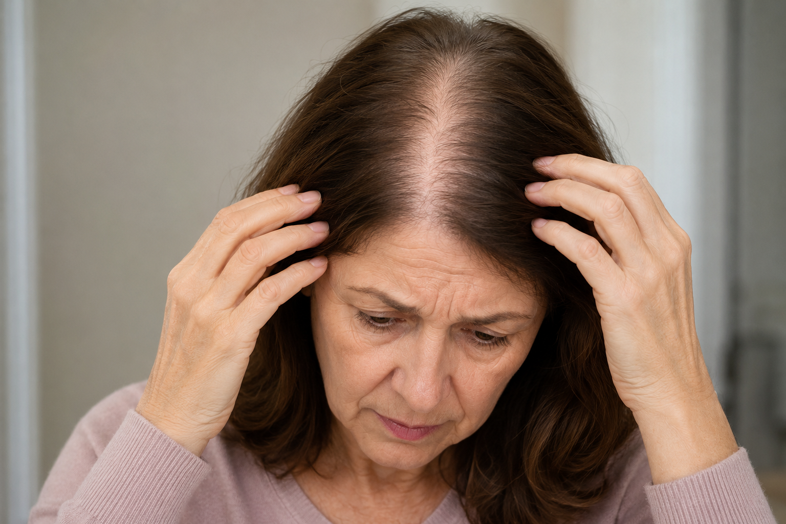 "I've used Rogaine and hair vitamins for 2 years, so why is my hair still thinning?"