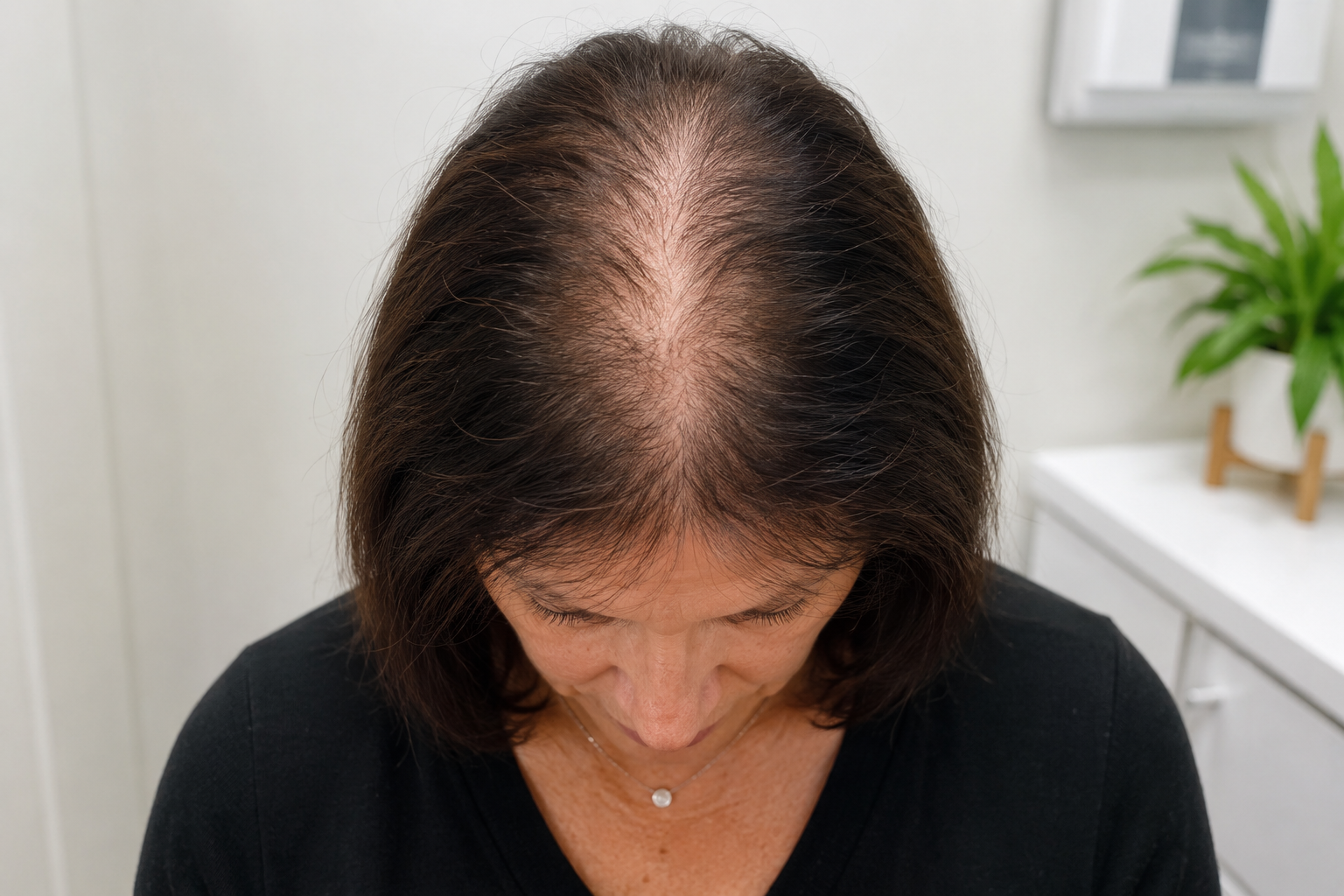 Female Pattern Hair Loss: How a 57-Year-Old Woman Began Reclaiming Thicker Hair with Oral Minoxidil and Dutasteride