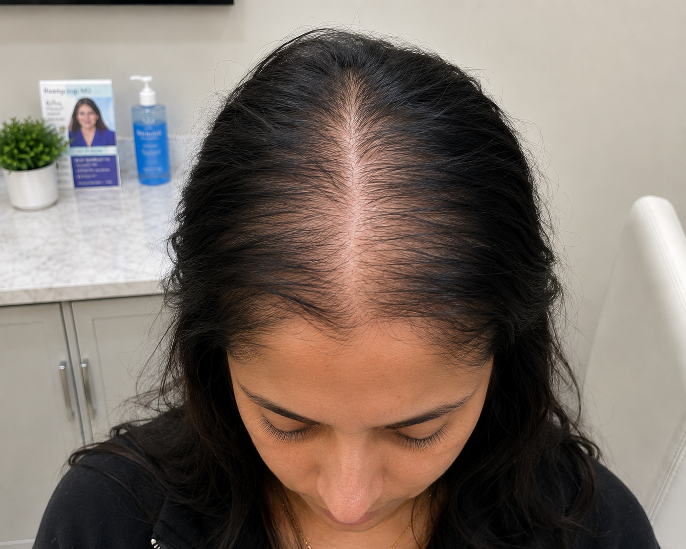 "My Hair Started Falling Out After the Flu. Will It Grow Back?" A Houston Hair Loss Specialist Explains