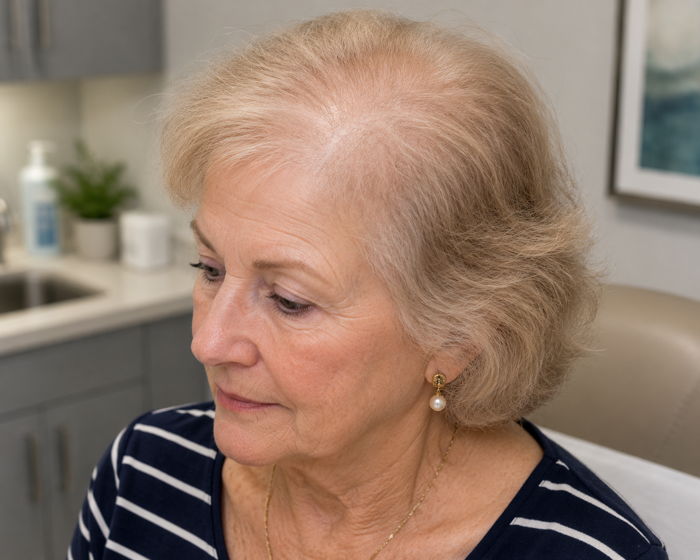 I’m 77 and My Hair Is Getting Thinner—Is It Too Late to Treat Female Pattern Hair Loss?