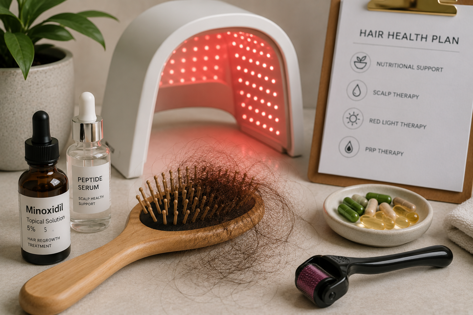 Is Early Hair Thinning Normal, and Can a Dermatologist in Houston or Katy Stop It Without Surgery?