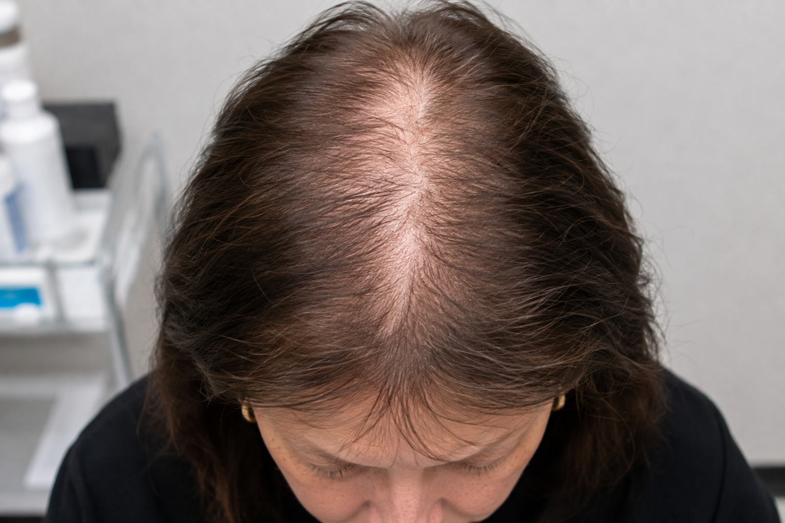 What Options Help Crown Hair Thinning in Post-Menopausal Women, and Can a Dermatologist in Houston or Katy Help?