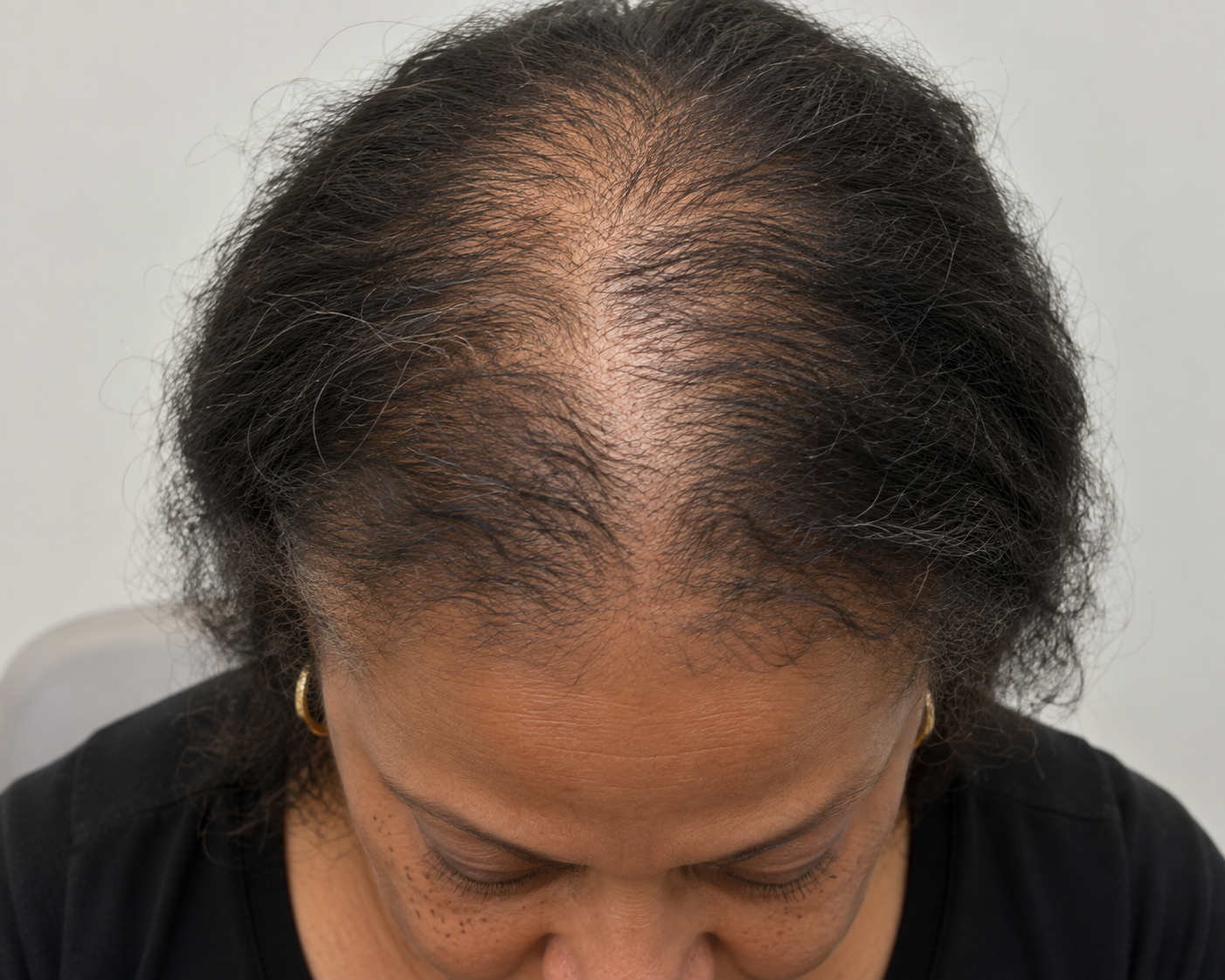 Why Is the Hair on My Crown Getting Thinner Even After Taking Nutrafol?