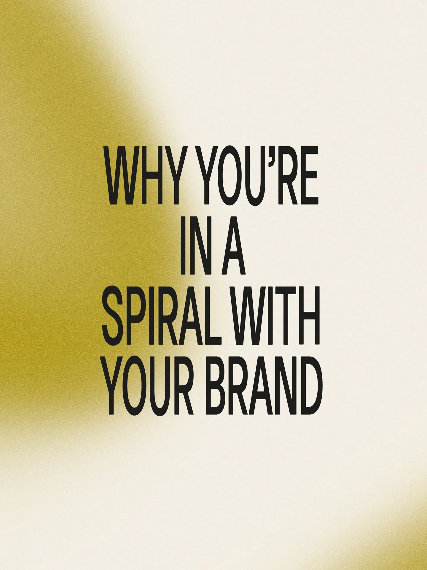 Your brand made sense when you first launched.

Now with every new product, it feels harder to make things work.

You&rsquo;re patching instead of building.

Reality is, you built the brand for where you were at the time, not for where you&rsquo;re h