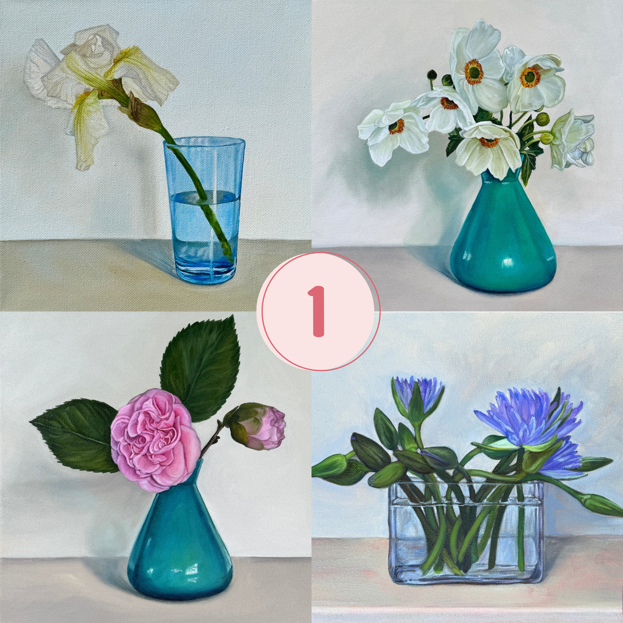 Greeting Cards - Pack 1, Florals