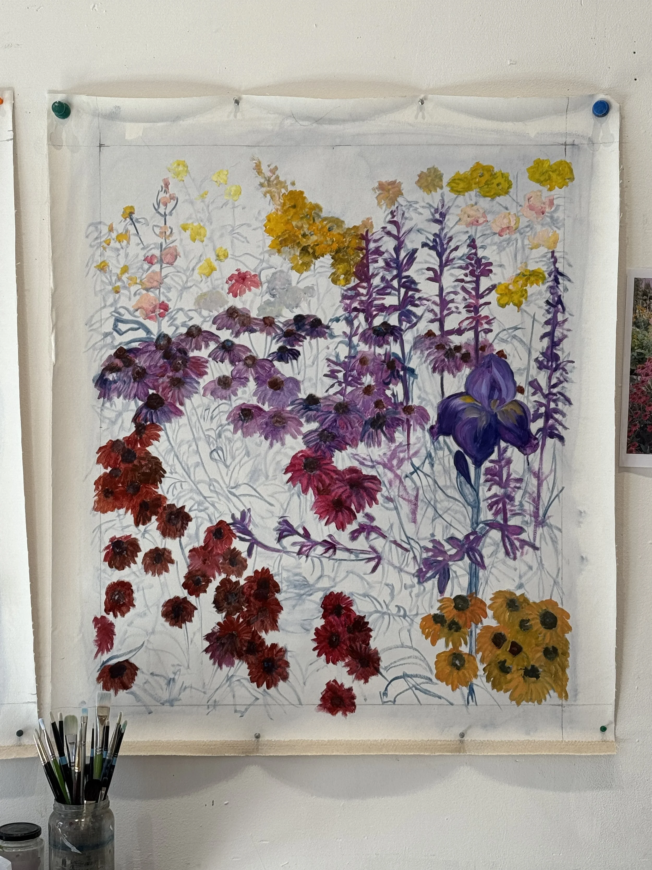 Panel 2 Underpainting