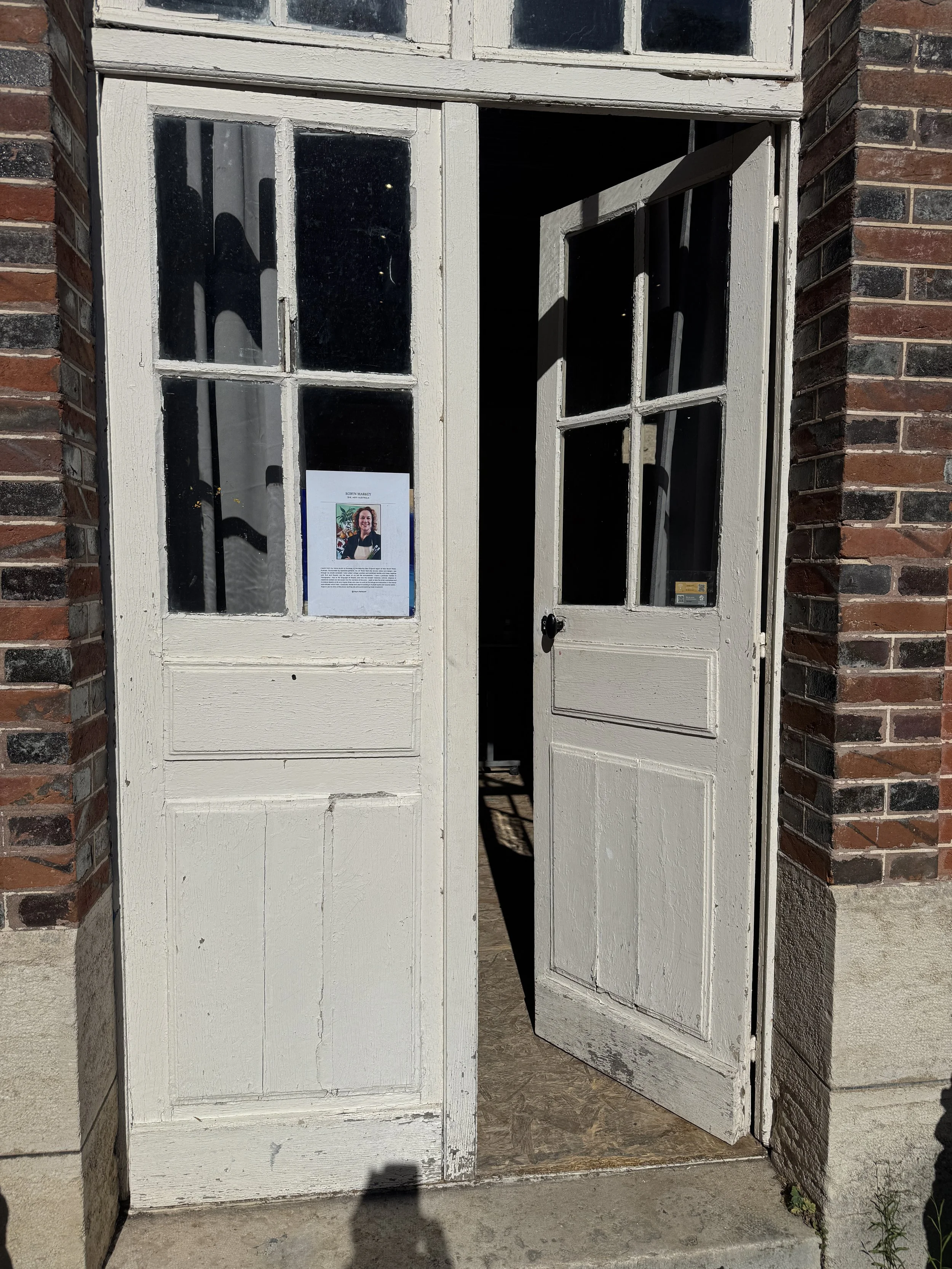 Doors to my stable studio