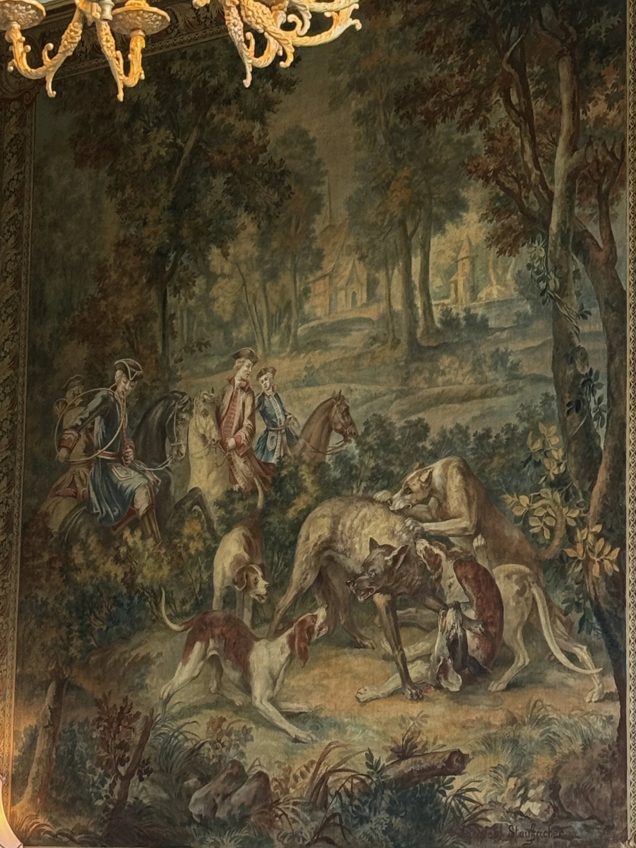 Tapestry in the Salon