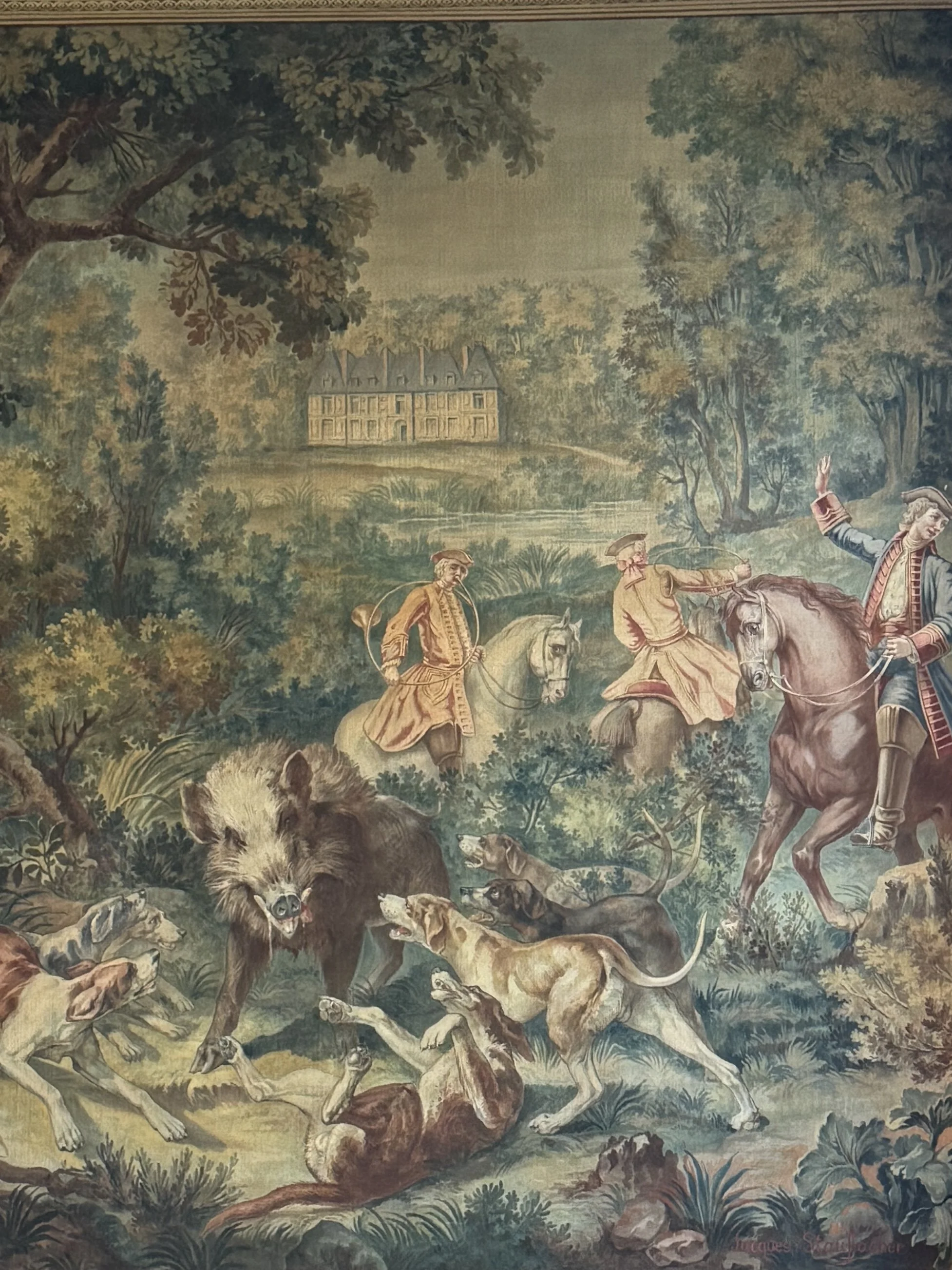 Tapestry in the Salon