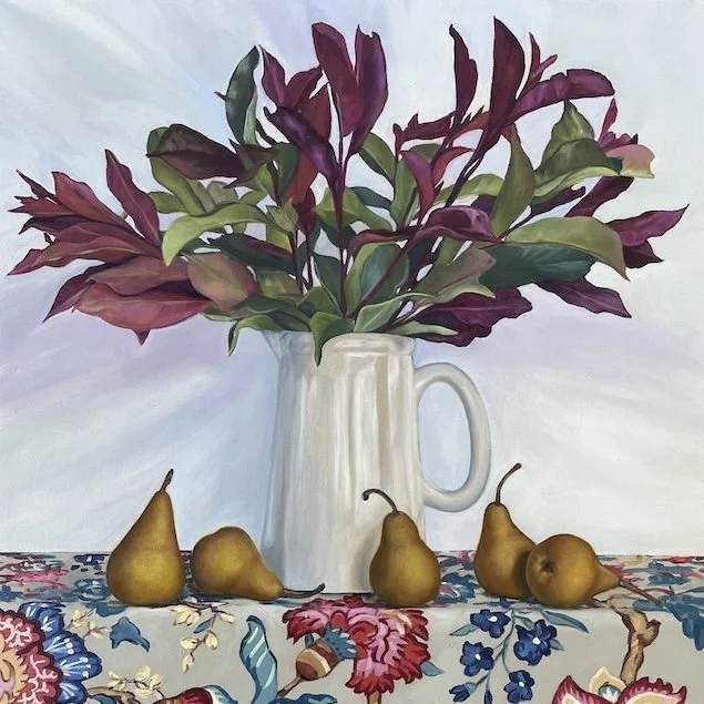 Autumn Bounty, fine art oil painting by ROBYN MARKEY