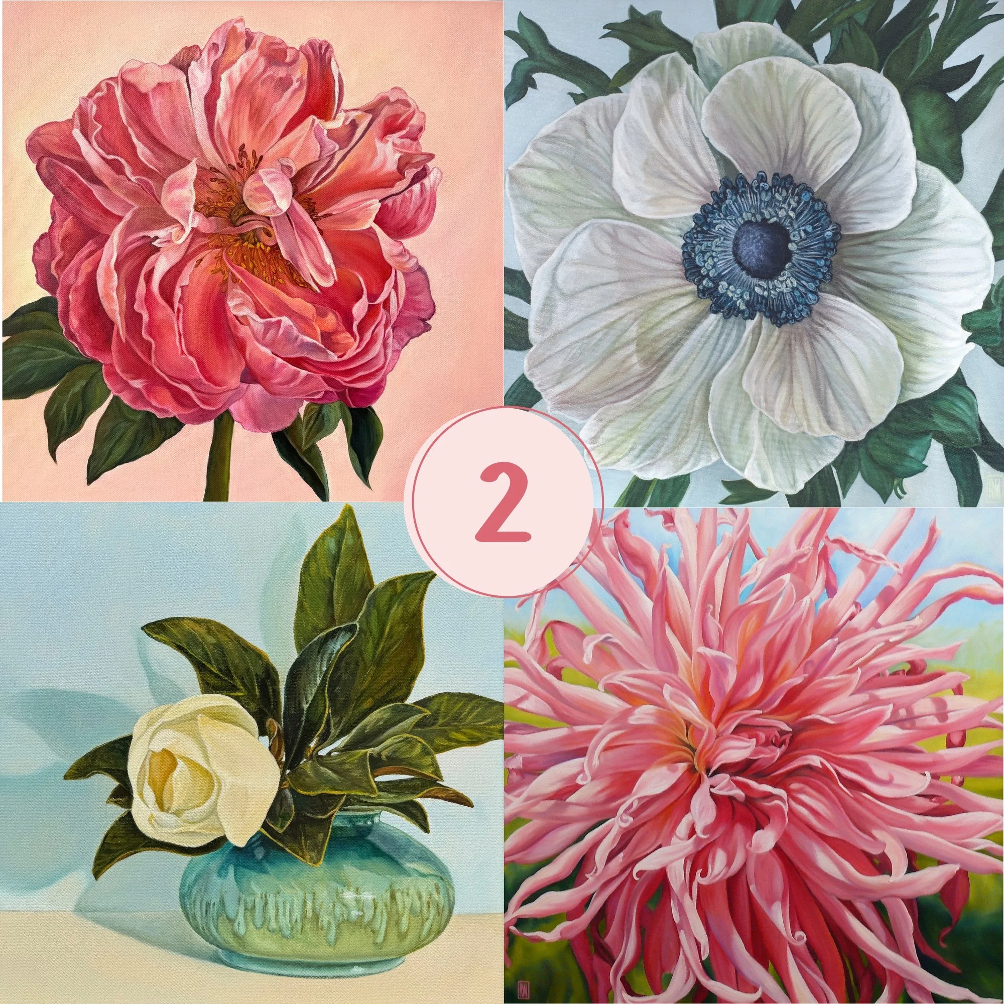Greeting Cards - Pack 2, Florals