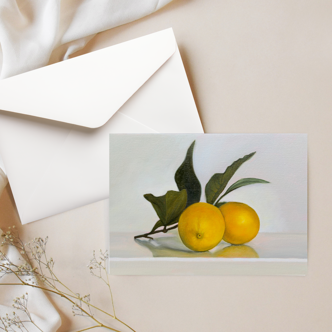 Meyer Lemons Greeting Card