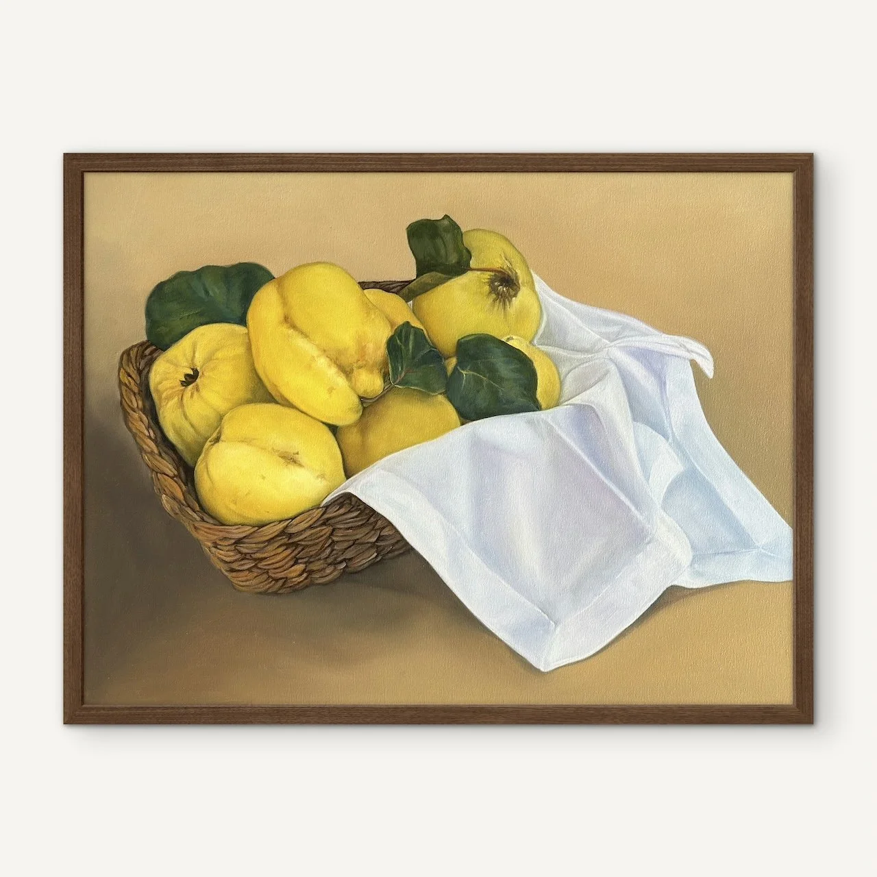 Quince Season Fine Art Print on Canvas