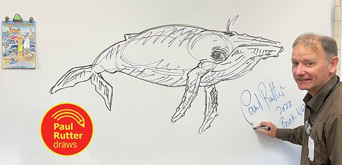Winter Whale Fest Ocean Creatures Drawing Workshop For Adults