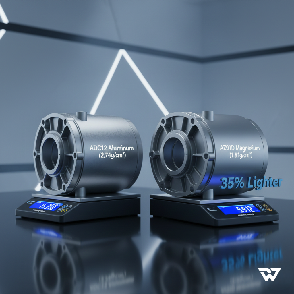 ADC12 vs. AZ91D: Welche Druckgusslegierung sorgt für eine bessere Gewichtsreduzierung bei Elektrofahrzeugen und Elektronik?