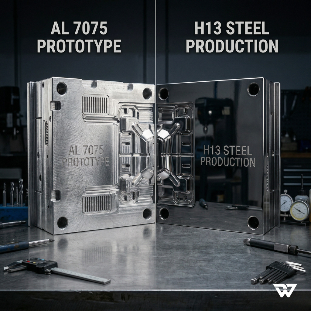 Prototypenwerkzeuge vs. Serienwerkzeuge: Die wichtigsten Unterschiede und wann welche zum Einsatz kommen
