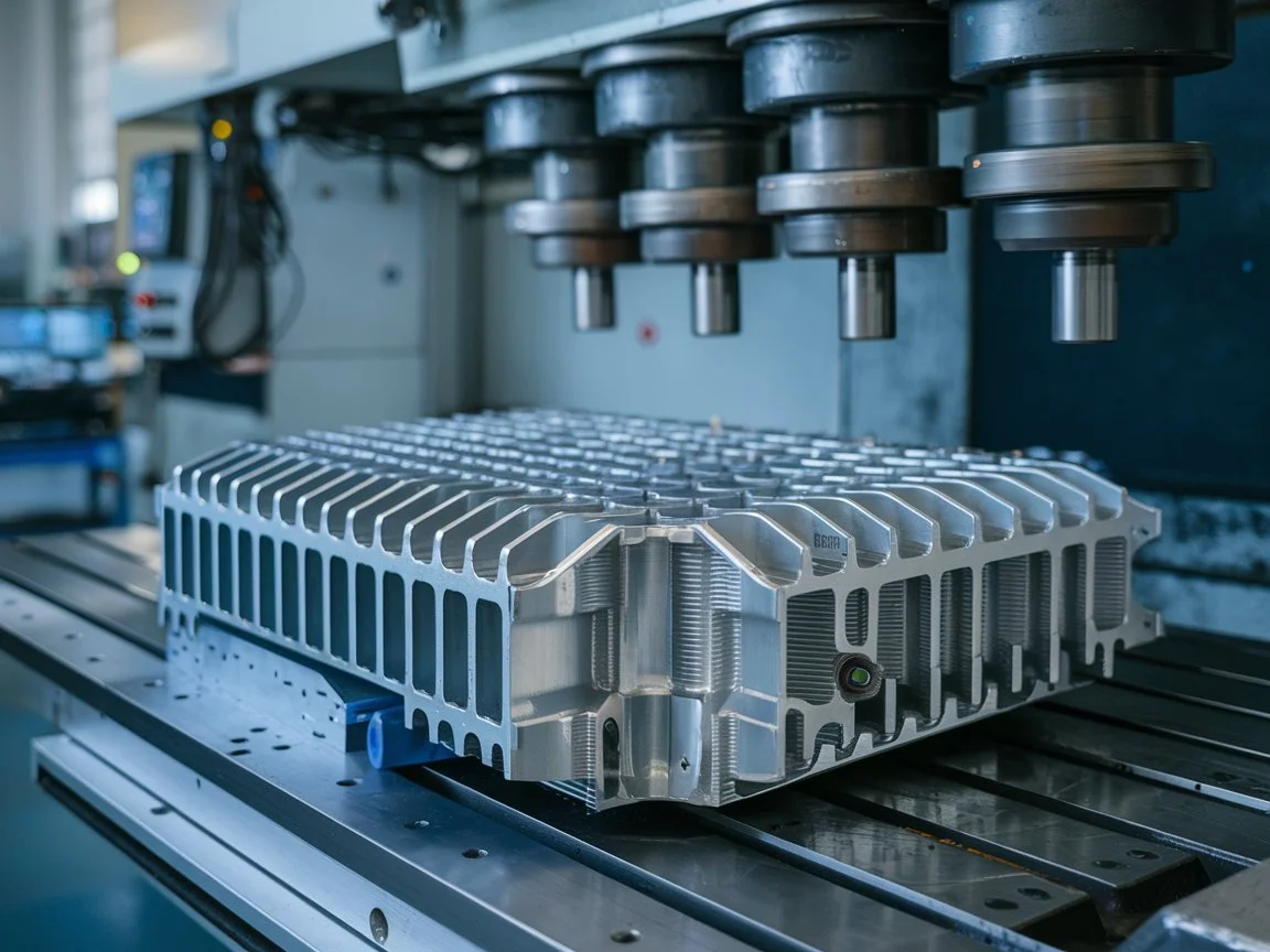 Se pueden utilizar diversas aleaciones de aluminio para fabricar disipadores de calor con una excelente relación resistencia-peso y capacidad térmica.
