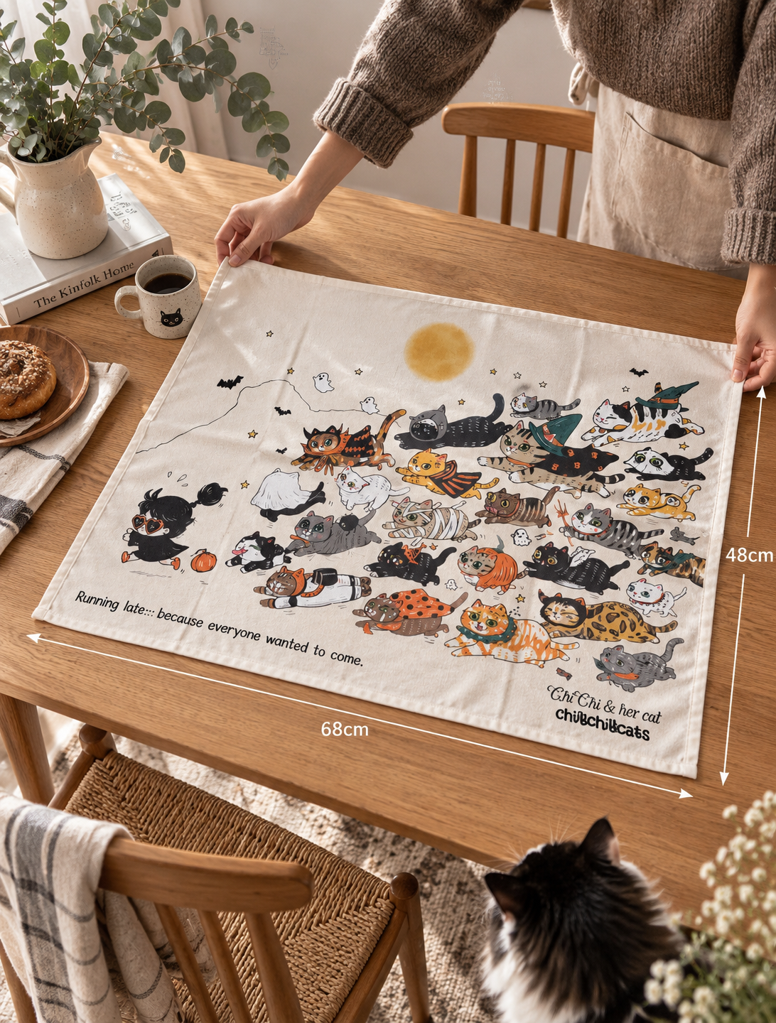 Tea Towel - Halloween limited edition