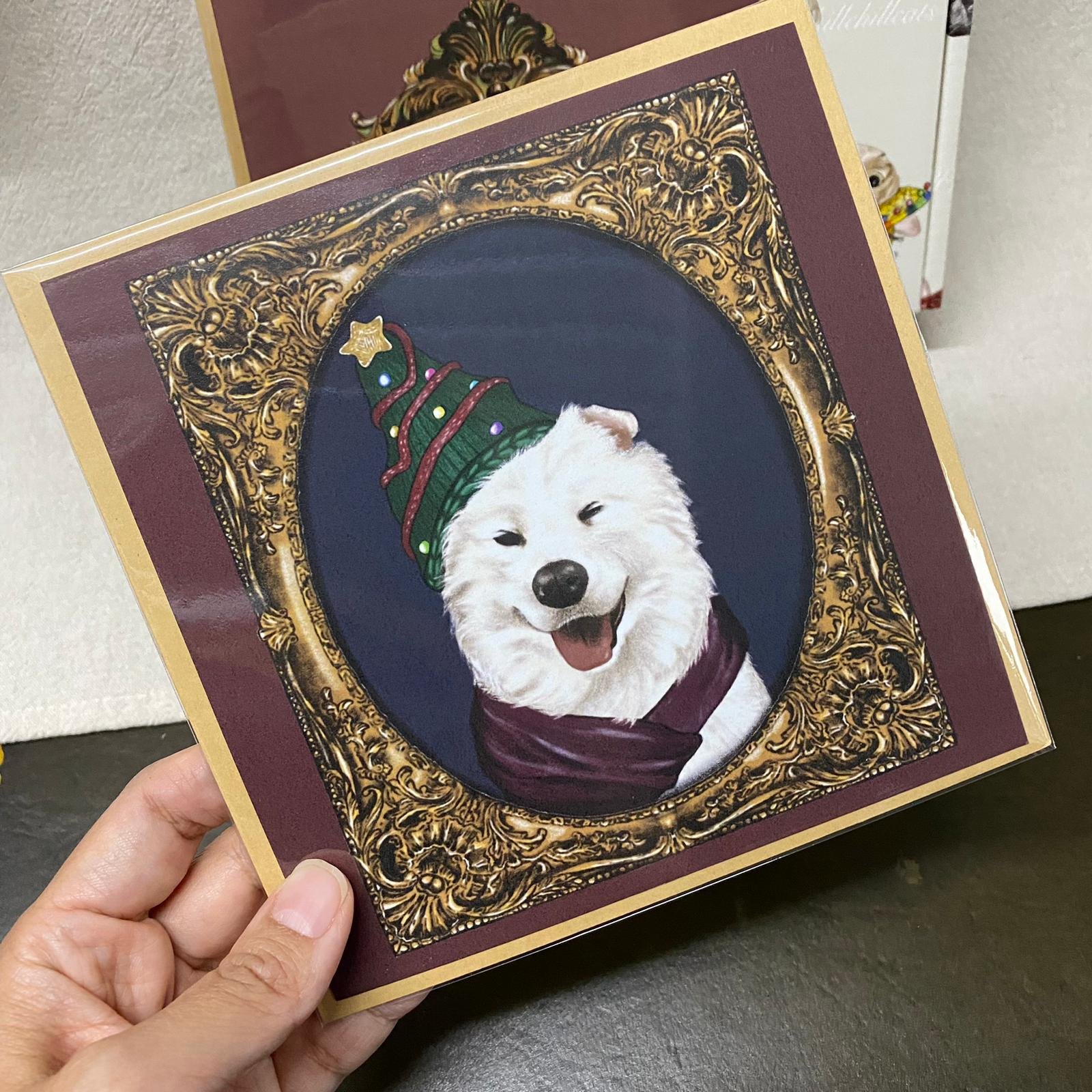 single pet portrait print