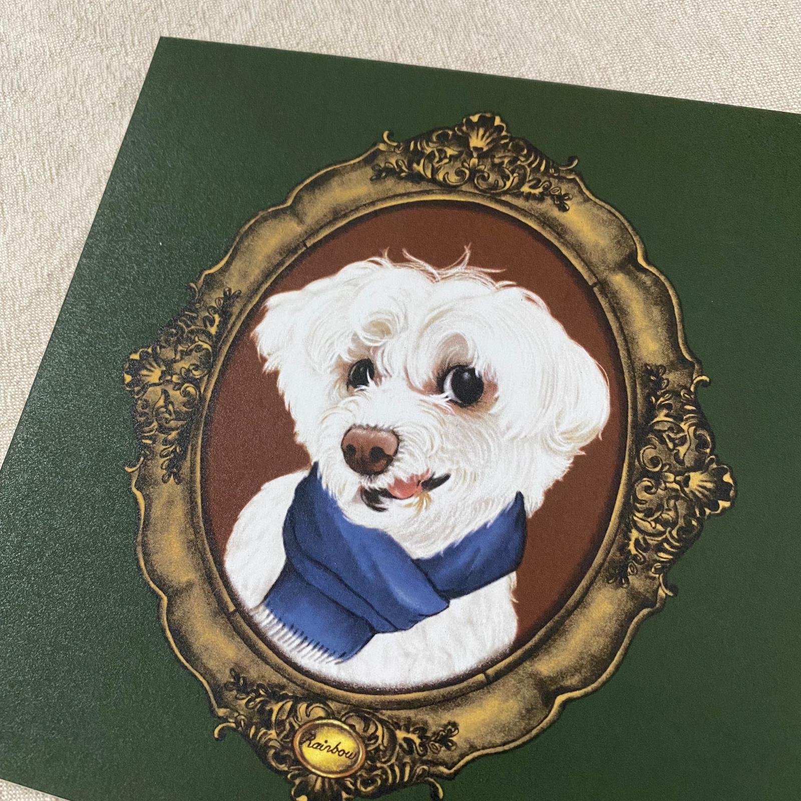 single pet portrait print