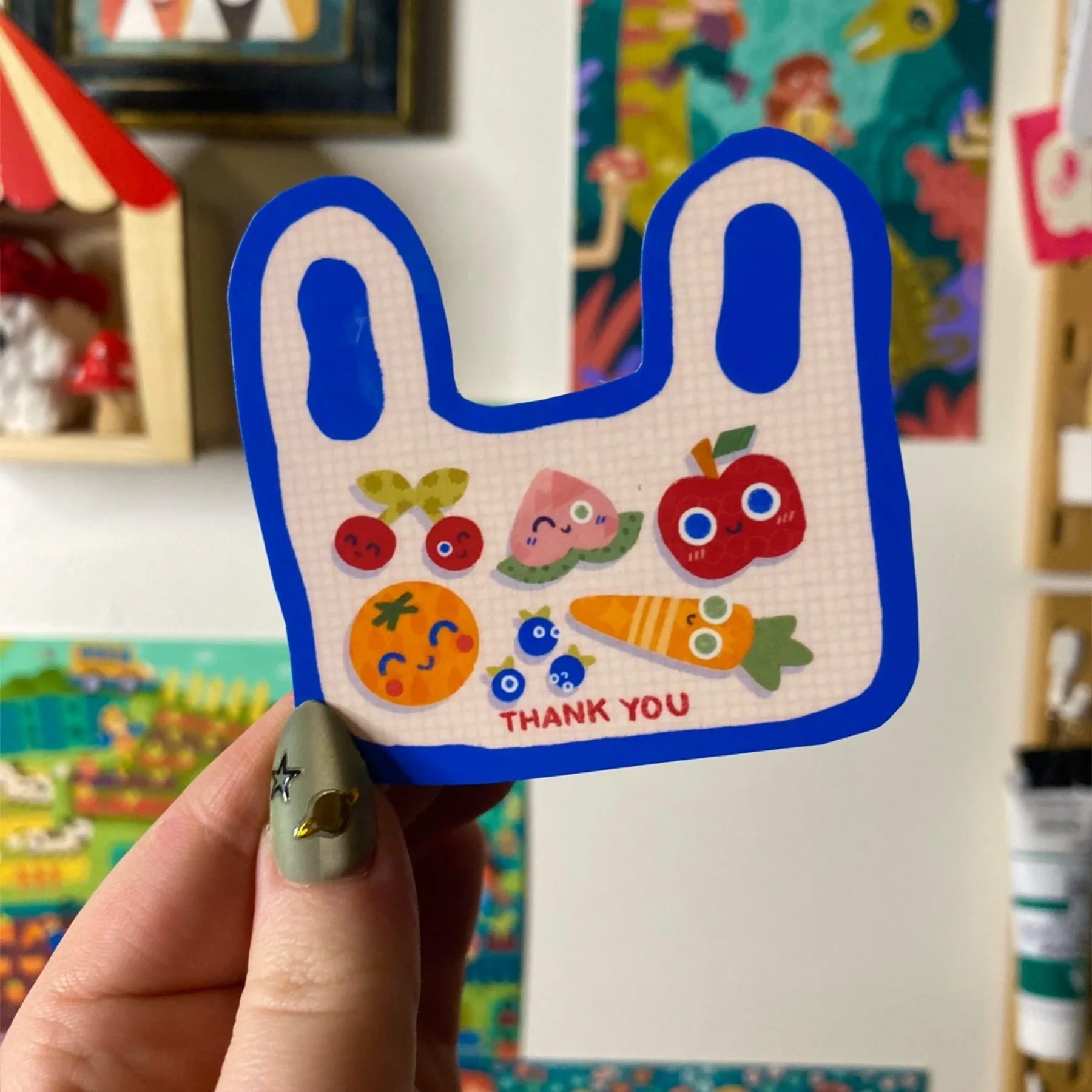 Grocery Bag Single Sticker