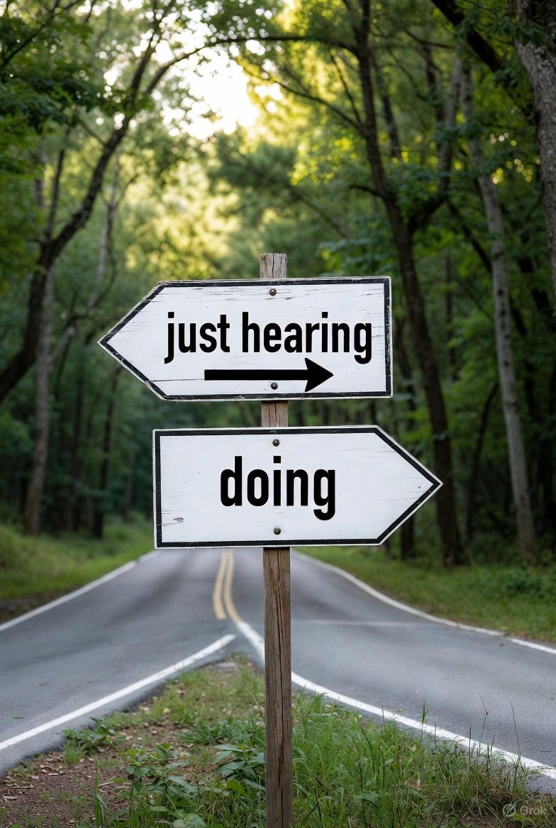 Are You a Listener or a Doer of the Word?