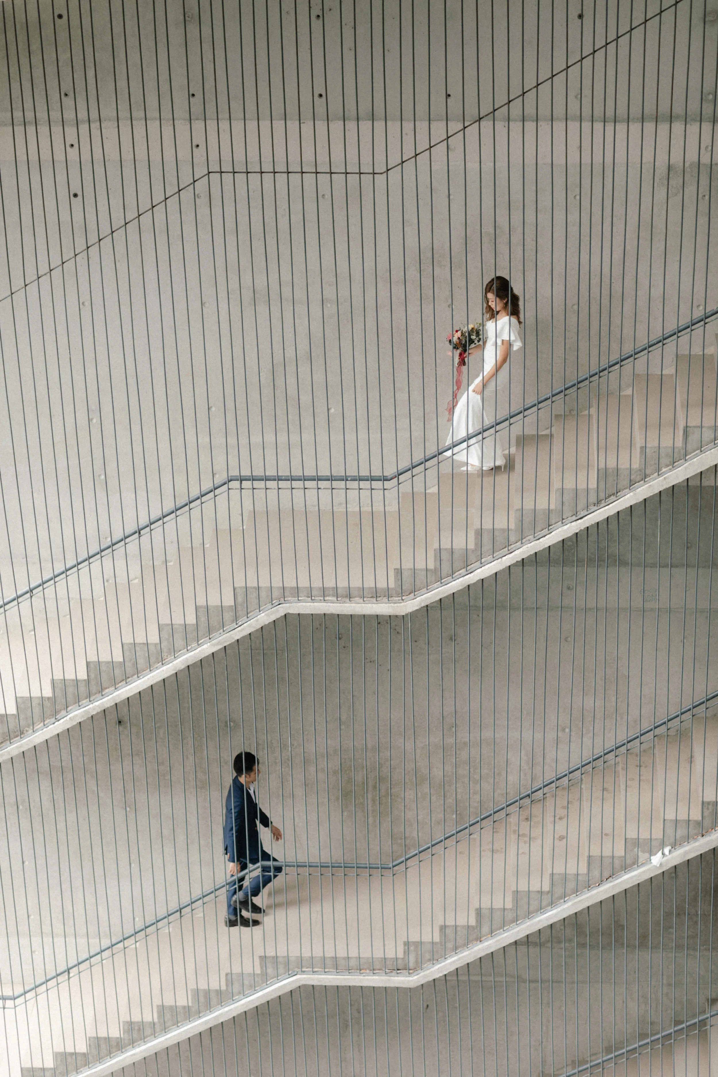 brutalist wedding