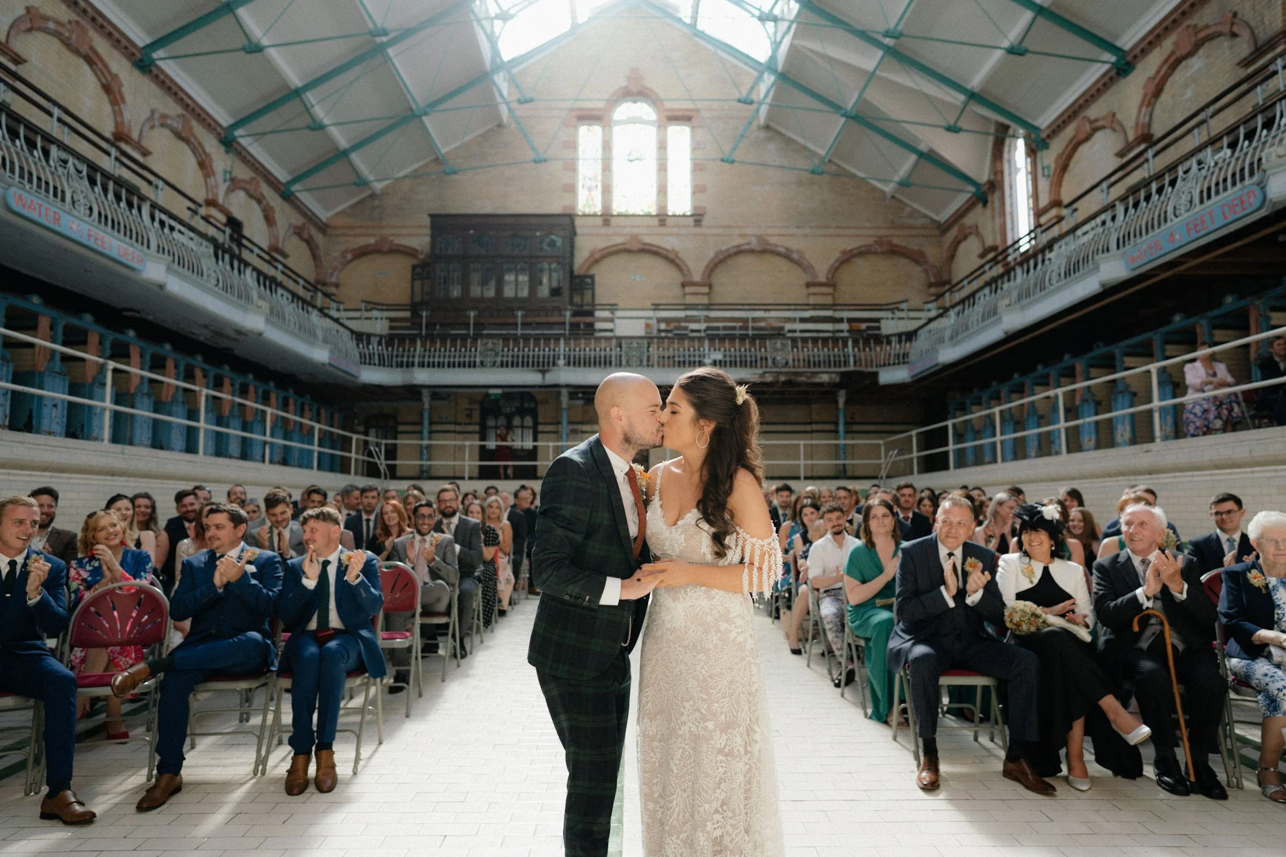 Victoria bath house wedding
