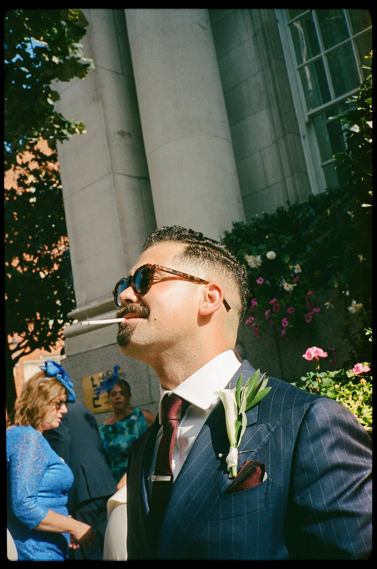 London 35mm film wedding photographer