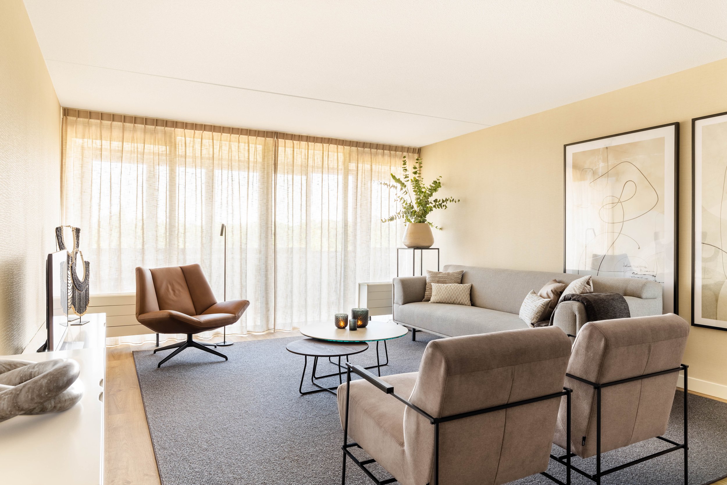 Interieurfotografie Utrecht van interieurfotograaf Anthony Trabano woonkamer met meubels