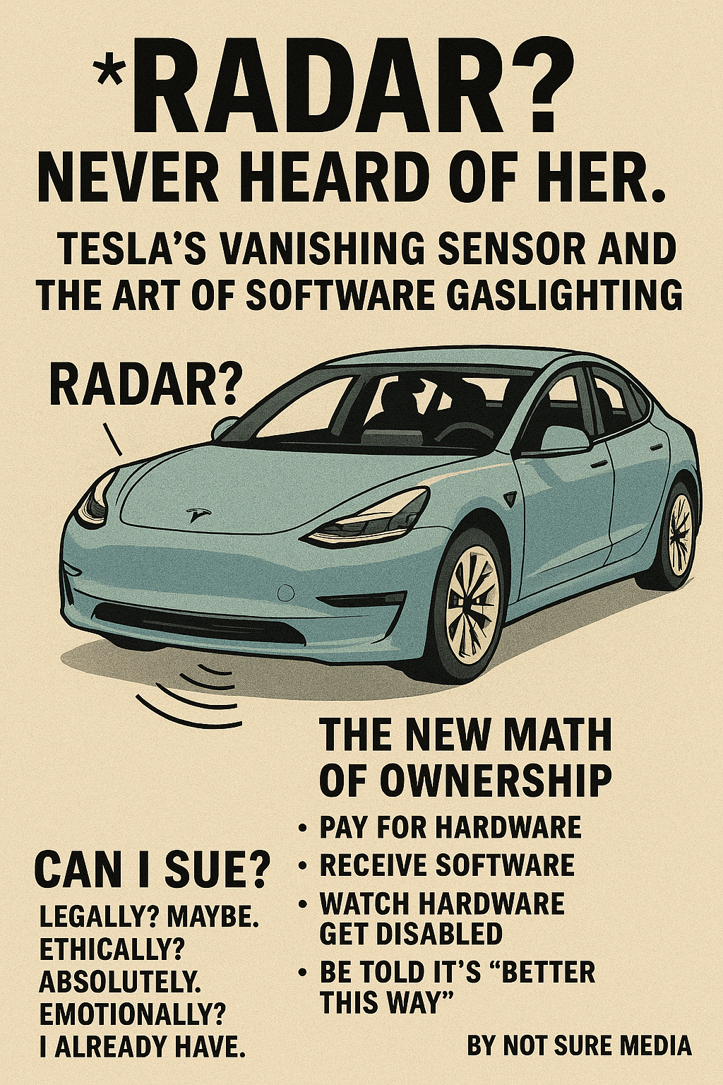 Tesla Radar? Never Heard of Her.