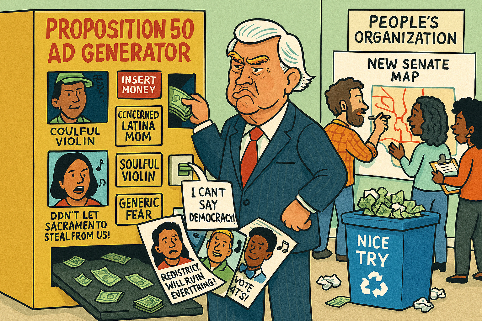 California’s Airwaves Drenched in Bullsh*t as Wealthy Conservatives Try to Rebrand Oppression with Diversity Cameos