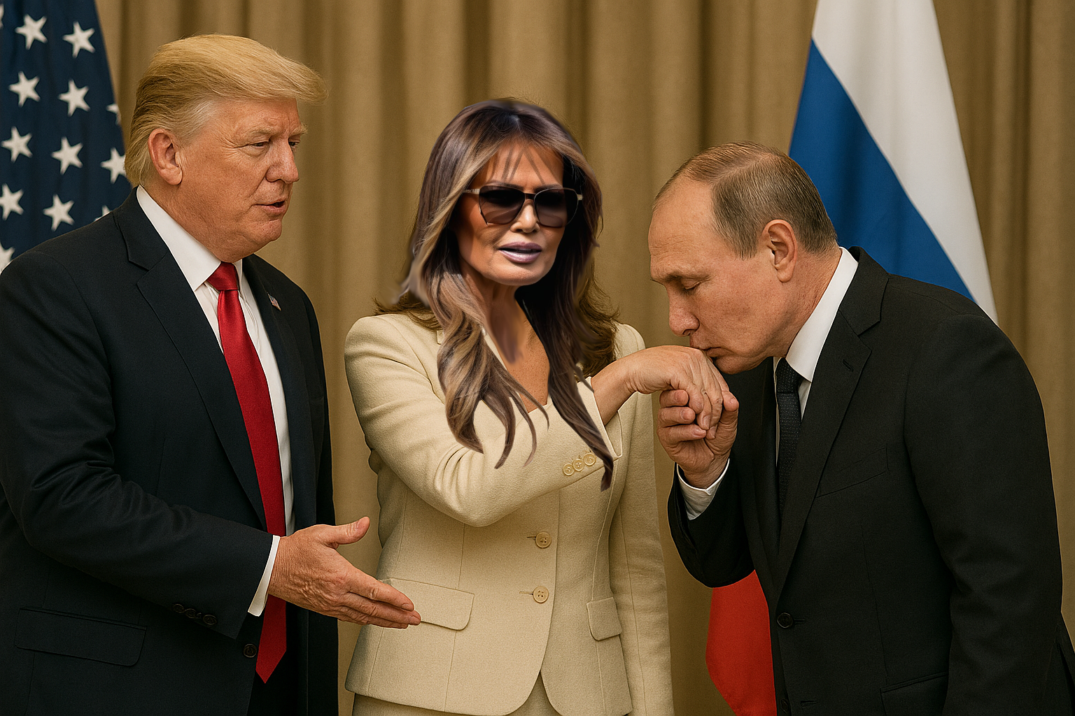 Trump Offers Putin Ceasefire-for-Date Deal, Putin Counters With Pancake Rights