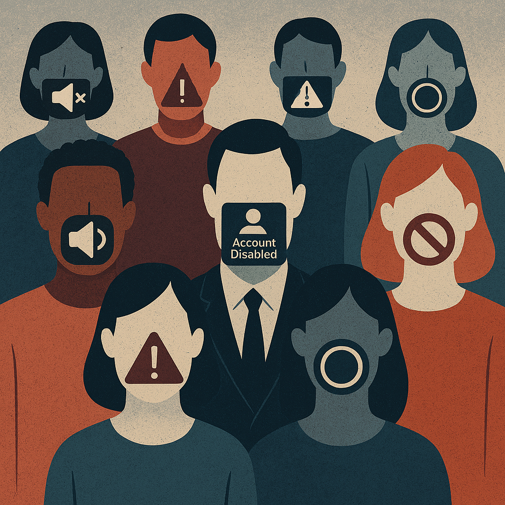 The Digital Muzzle: How Americans Fear Being Silenced in the Age of Platform Power