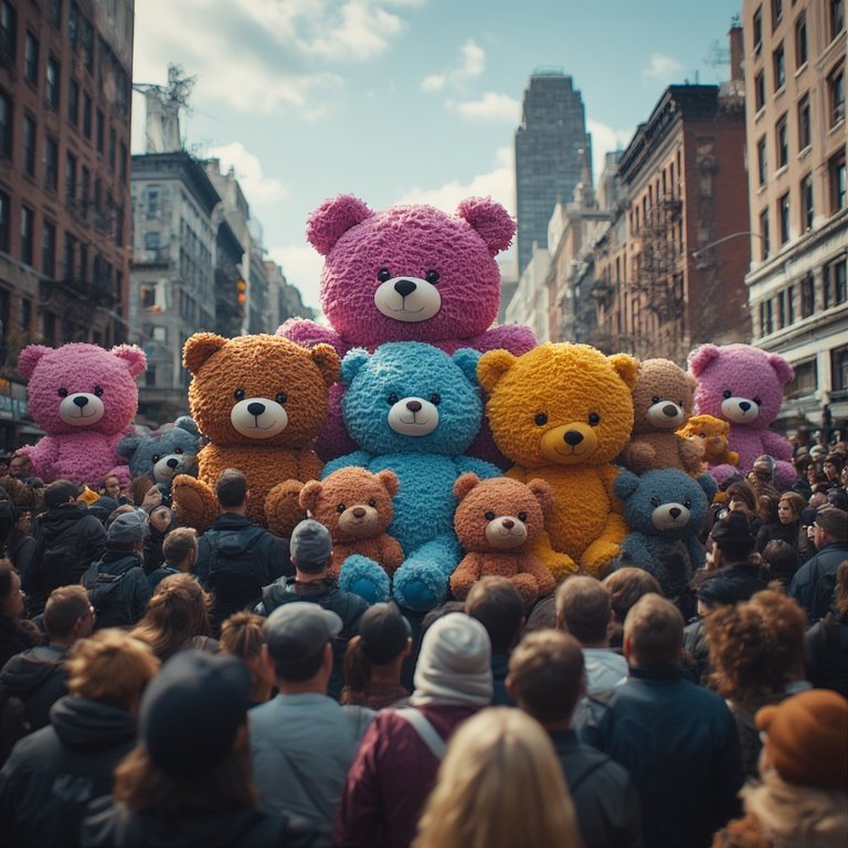 ICE Raid Canceled After Protesters Fortify NYC Streets With Stuffed Animals and Bouncy Houses