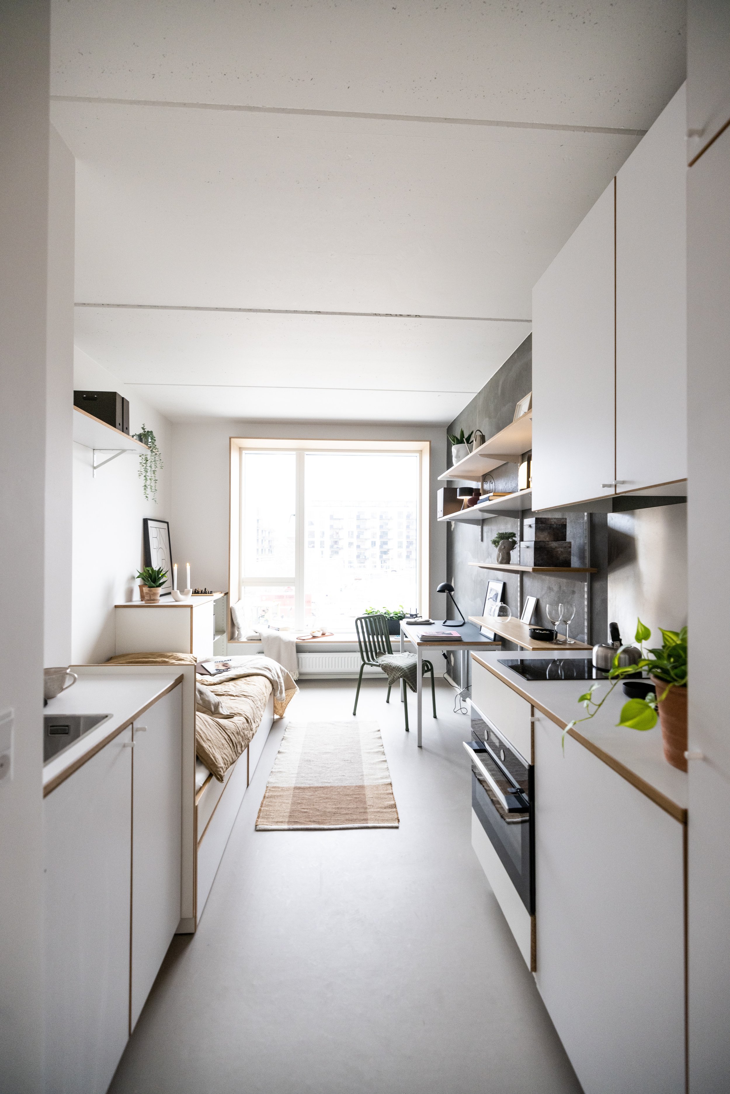 Studio with kitchen in Nordhavn