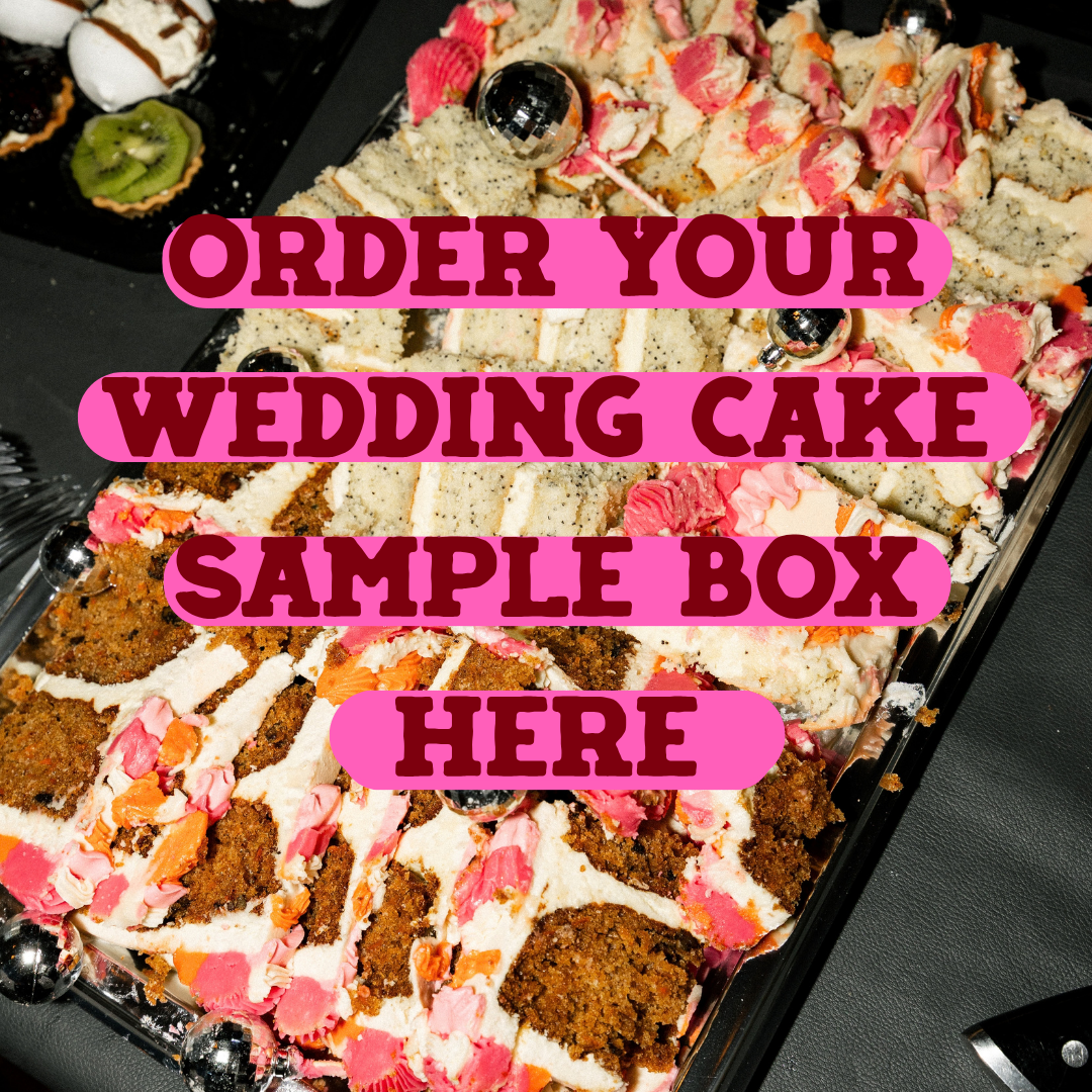 Wedding Cake Sample Box pre order for JANUARY DISPATCH