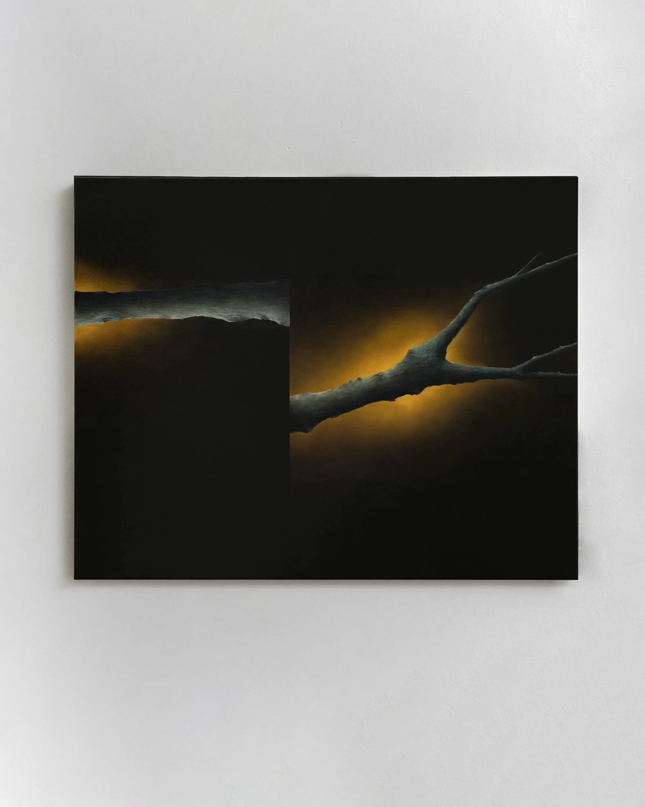 VESTIGET0404 - 2025 - Oil on linen canvas - 80 x 100 x 4 cm 
