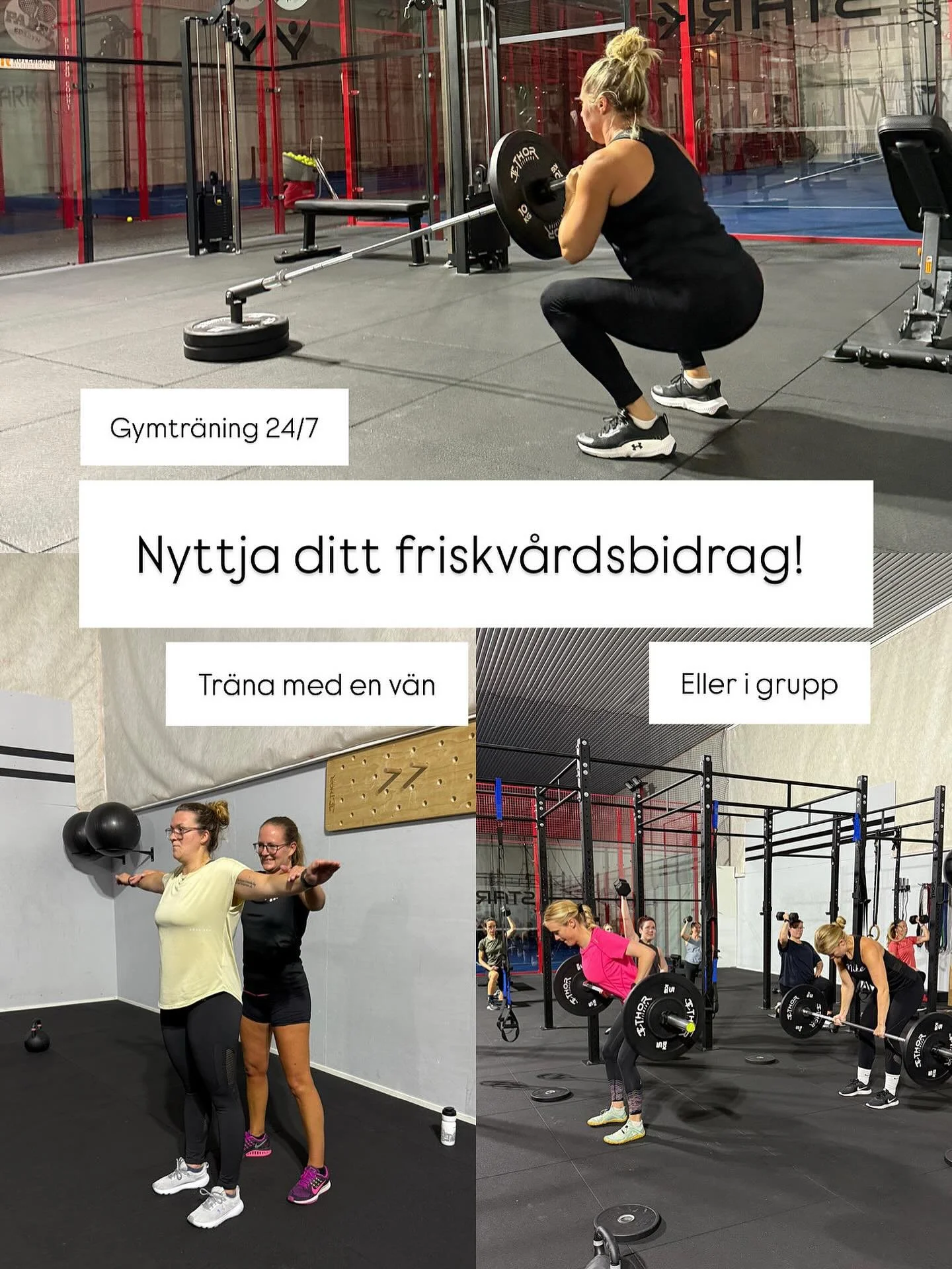 Ta hand om dig sj&auml;lv🖤 Se till att nyttja &aring;rets friskv&aring;rdsbidrag. 

N&auml;r du tecknar medlemskap p&aring; Stark f&aring;r du fullst&auml;ndigt kvitto direkt i appen. Smidigt att skriva ut eller mejla till din arbetsgivare. 

starke