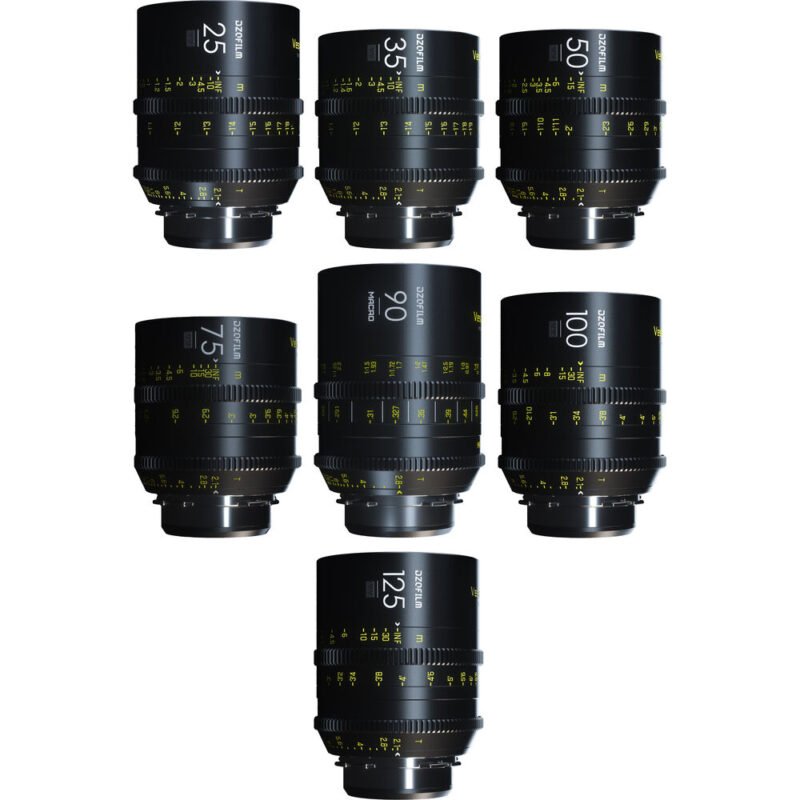 DZOFilm VESPID PL Prime Lens Kit hire