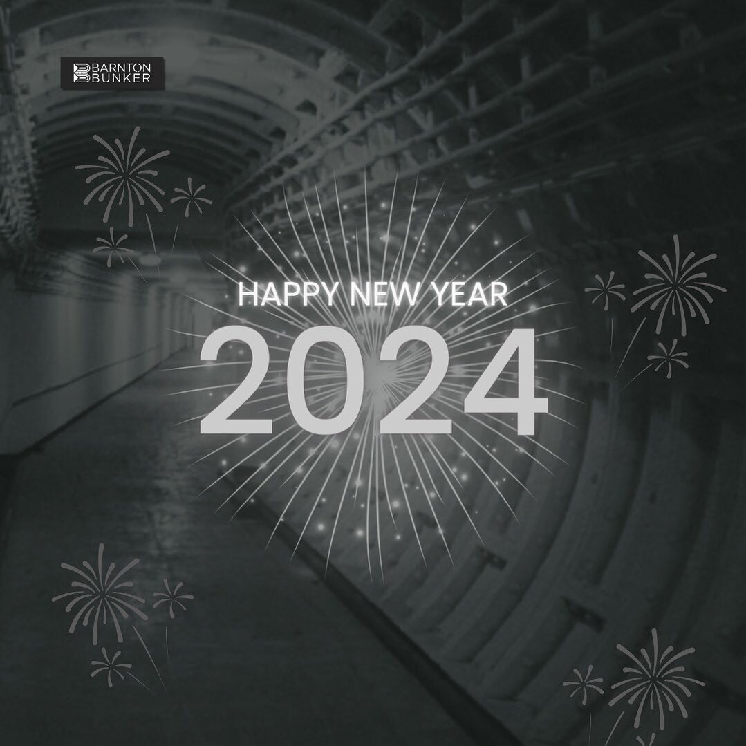 Cheers to 2024! 🎉 

Wishing you a Happy New Year from all of us at Barnton Bunker and thank you for being a part of our journey. 

May 2024 bring you joy, prosperity, and unforgettable adventures!🥂

#barntonbunker #barntonbunkeruk #coldwar #nuclear